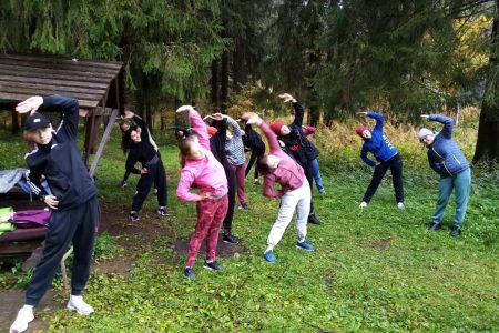 В субботу, 25 сентября, студенты приняли активное участие в дне здоровья!