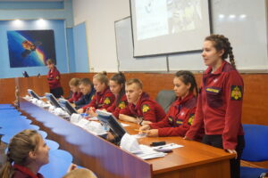 Встреча студентов СПбГУВМ с Добровольческой организацией «Юность»