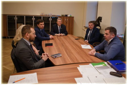 В Университете состоялась встреча с руководством птицефабрики “Синявинская”