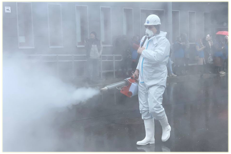 Студенты 1-4 курса приняли участие в выездных практических занятиях в рамках тактико-специальных учений