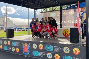 Команда Московского района заняла общее второе место на Кубке Губернатора в бронзовом дивизионе Лиги ГТО Санкт-Петербурга