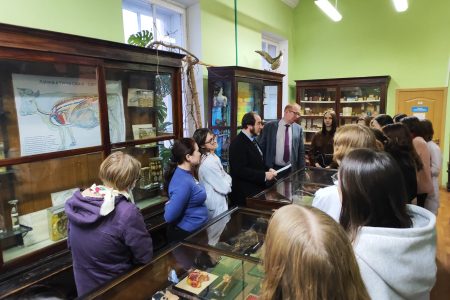 Цикл бесед с интересными людьми «Жизнь в профессии» – встреча студентов с деканом ФВМ А.Н. Токаревым