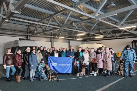 04.12.2023 патриотический отряд СПбГУВМ посетил ЦКС ГУ МВД по Санкт-Петербургу и Ленинградской области