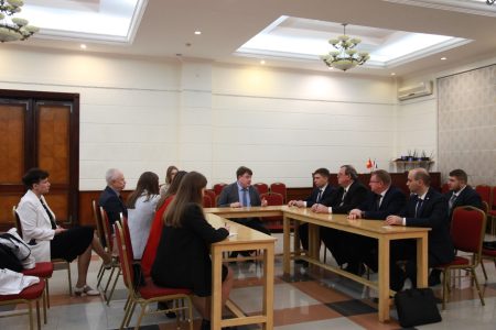 Российская делегации на пути формирования международных отношений с Вьетнамом