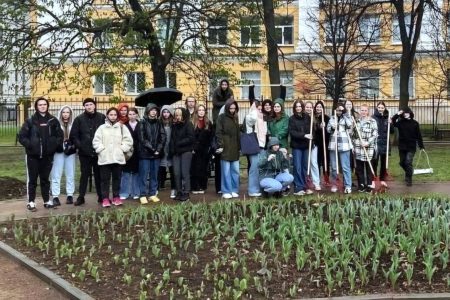 Весенний субботник в СПбГУВМ