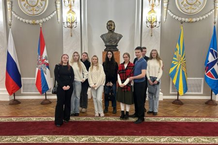 Первокурсники посетили Военно-космическую академию имени А. Ф. Можайского