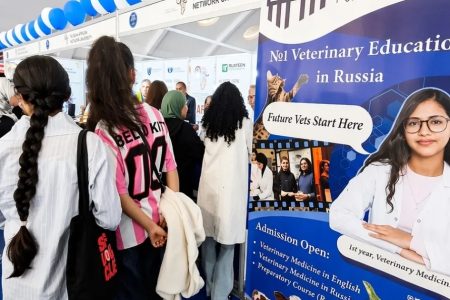 Делегация СПбГУВМ приняла участие в 34-м Международном форуме студентов в Касабланке (Королевство Марокко)